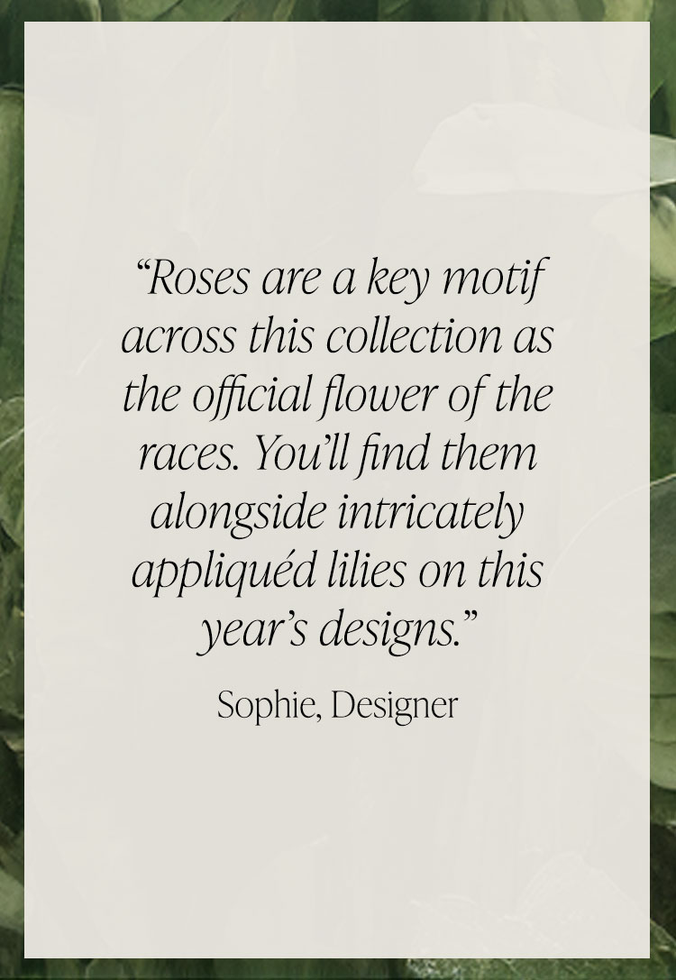 Discover our new collection designed for the Kentucky Derby 2025