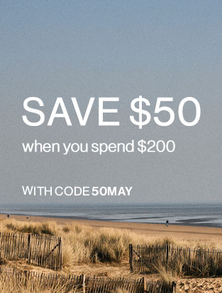 Discover and Save $50 when you Spend $200 with code 50MAY